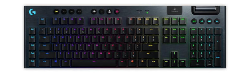 Logitech G915 Lightspeed Wireless RGB mechanische Gaming Tastatur GL Tactile QWERTZ