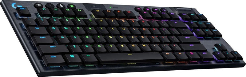 Logitech G915 TKL Tenkeyless Lightspeed kabellose RGB mechanische Gaming Tastatur QWERTZ