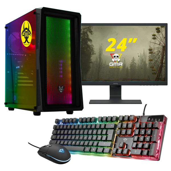 GMR - Gaming Set T1412524 (GamePC.T14125 + 24 Inch Monitor + Tastatur + Maus)