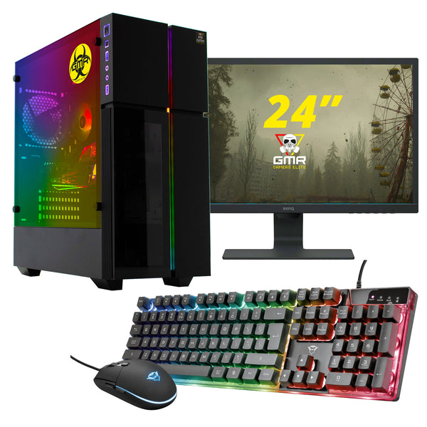 GMR - Gaming Set T1410924 (GamePC.T14109 + 24 Inch Monitor + Tastatur + Maus)