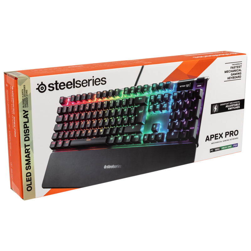 SteelSeries Apex Pro Gaming Tastatur QWERTZ